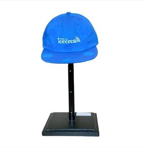 ICECREAM SYRUP POLO HAT strap back (Blue)